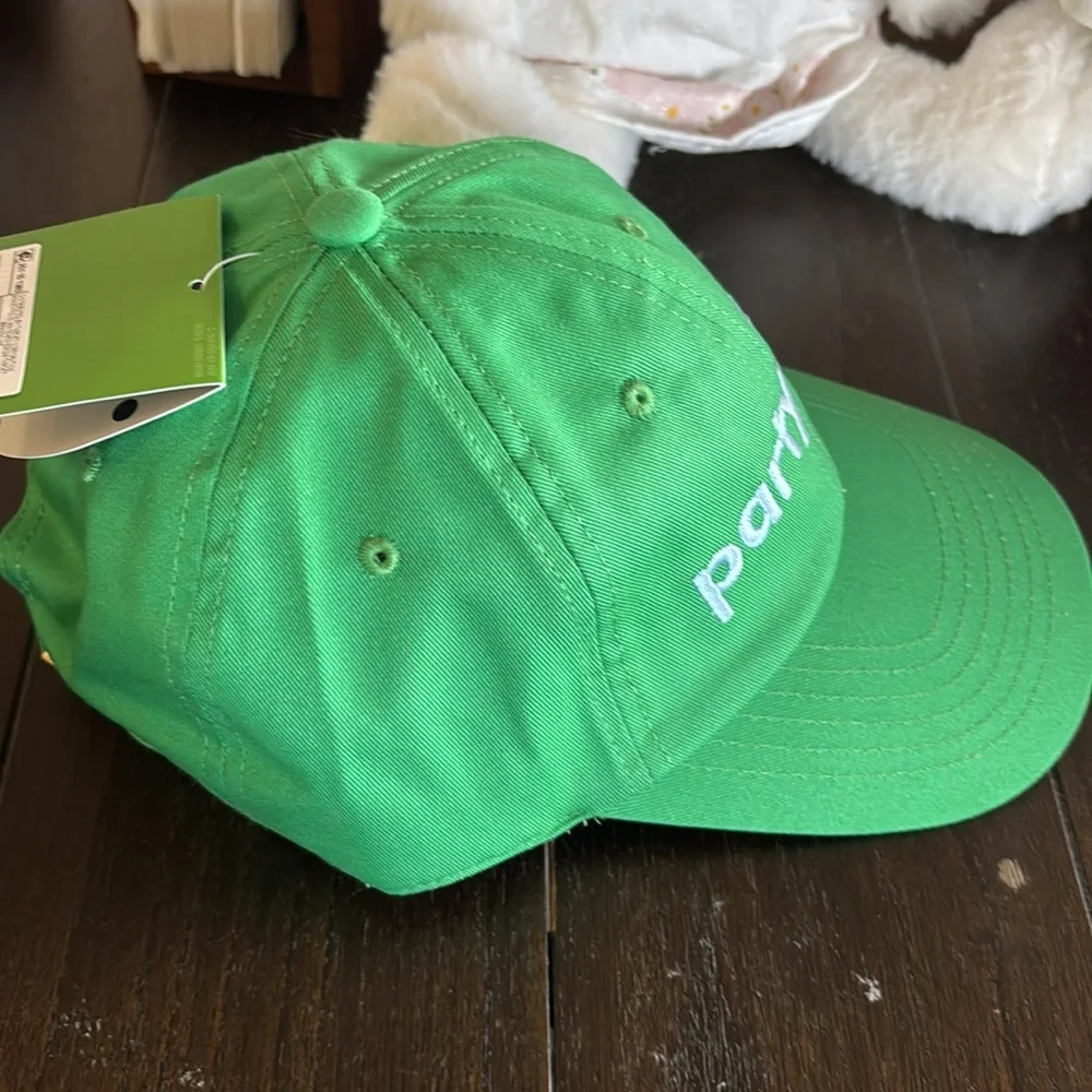 NWT Kate Spade X Target Green Party Hat and beaded Life of the Party bag